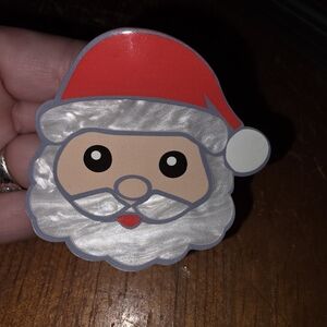 Santa Claus Hair Clip